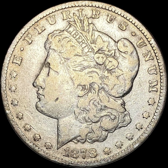 1878-S Silver Morgan Dollar LIGHTLY CIRCULATED