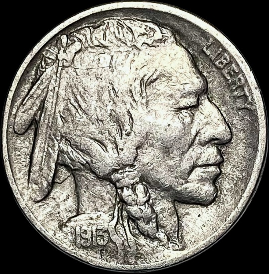 1915-D Buffalo Nickel LIGHTLY CIRCULATED