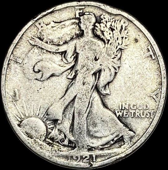 1921 Silver Half Dollar NICELY CIRCULATED