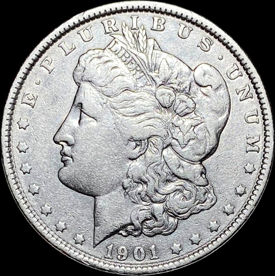 1901 Silver Morgan Dollar LIGHTLY CIRCULATED