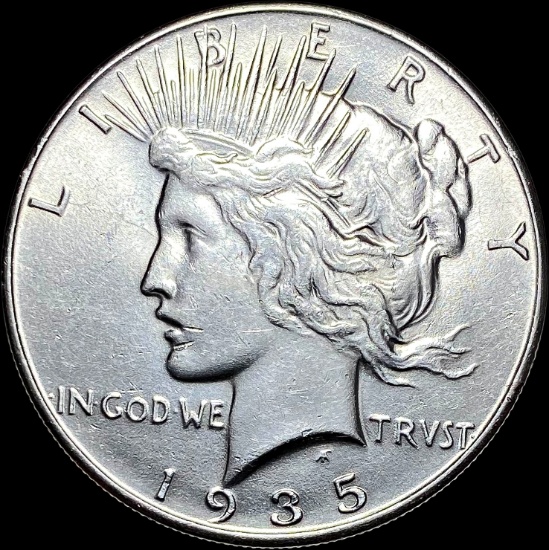 1935 Silver Peace Dollar UNCIRCULATED