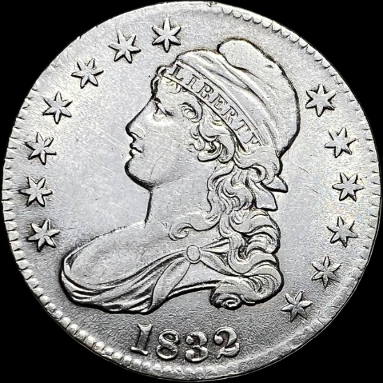 1832 Capped Bust Half Dollar CLOSELY UNCIRCULATED