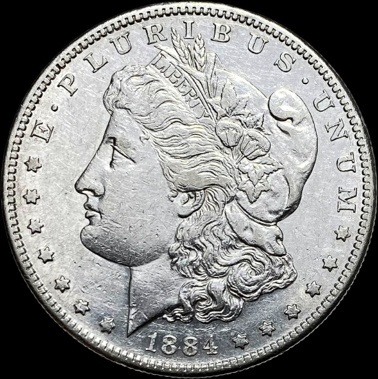1884-S Silver Morgan Dollar CLOSELY UNCIRCULATED