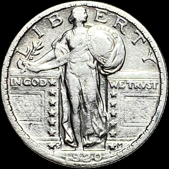 1920 Standing Liberty Quarter NEARLY UNCIRCULATED