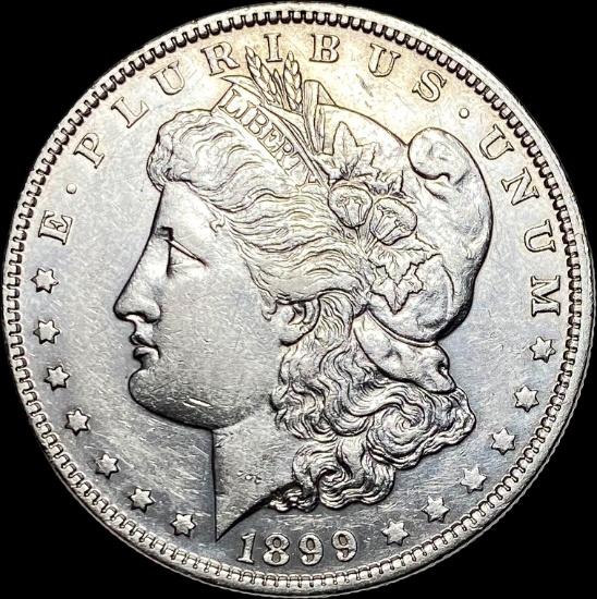 1899-S Silver Morgan Dollar CLOSELY UNCIRCULATED