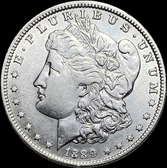 1889 Morgan Silver Dollar CLOSELY UNCIRCULATED