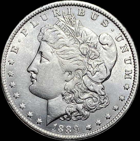 1889 Morgan Silver Dollar CLOSELY UNCIRCULATED