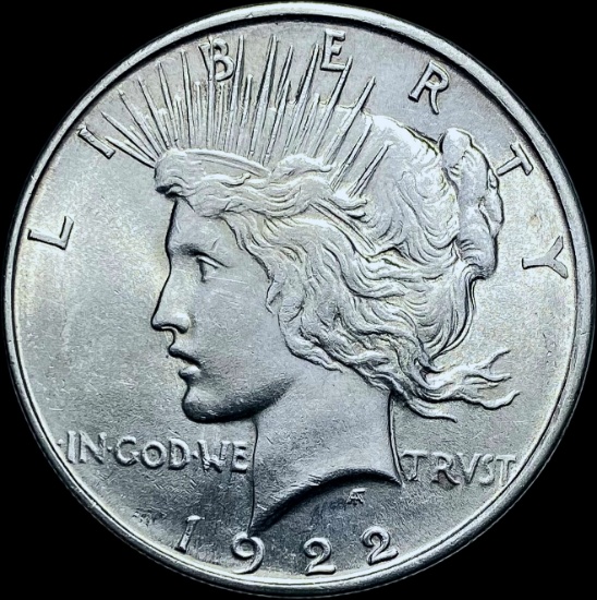 1922 Silver Peace Dollar CHOICE AU