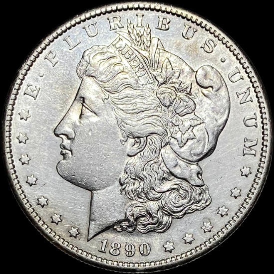 1890-S Silver Morgan Dollar CLOSELY UNCIRCULATED