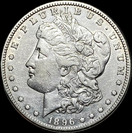 1896-S Silver Morgan Dollar CLOSELY UNCIRCULATED