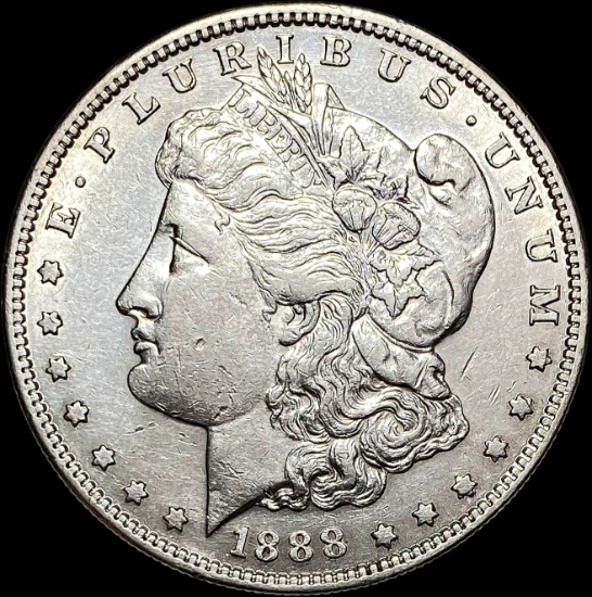 1888-S Silver Morgan Dollar CLOSELY UNCIRCULATED