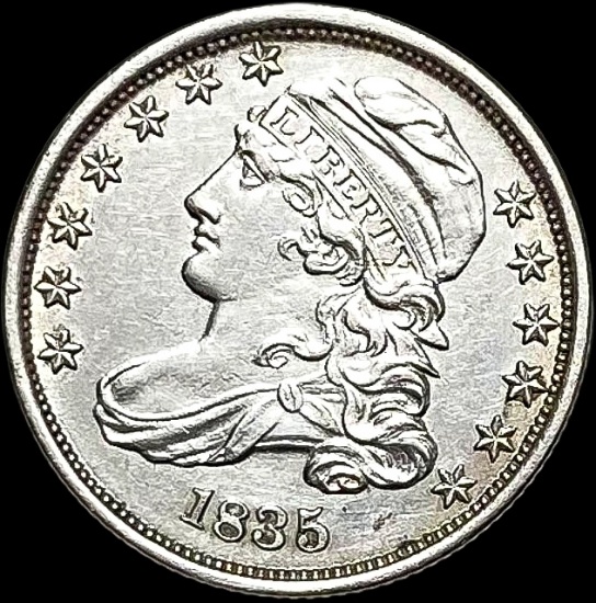 1835 Capped Bust Dime UNCIRCULATED