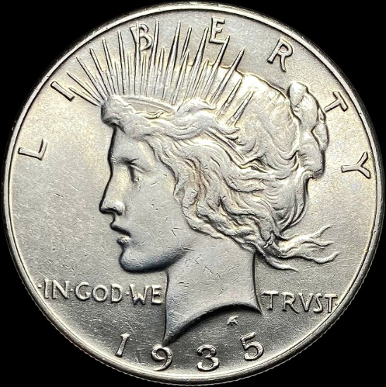 1935 Silver Peace Dollar UNCIRCULATED