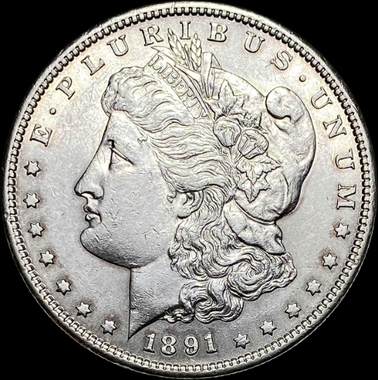 1891-S Silver Morgan Dollar UNCIRCULATED