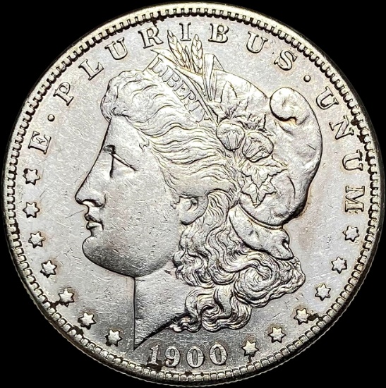 1900-S Silver Morgan Dollar CLOSELY UNCIRCULATED