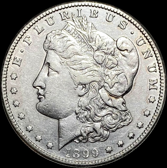 1899-S Silver Morgan Dollar CLOSELY UNCIRCULATED