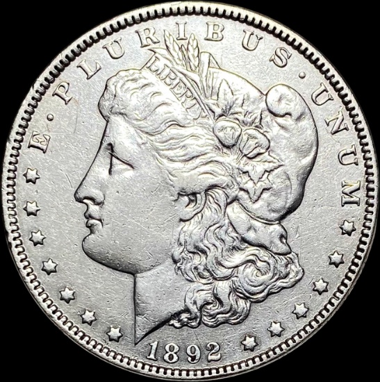 1892-S Silver Morgan Dollar NEARLY UNCIRCULATED