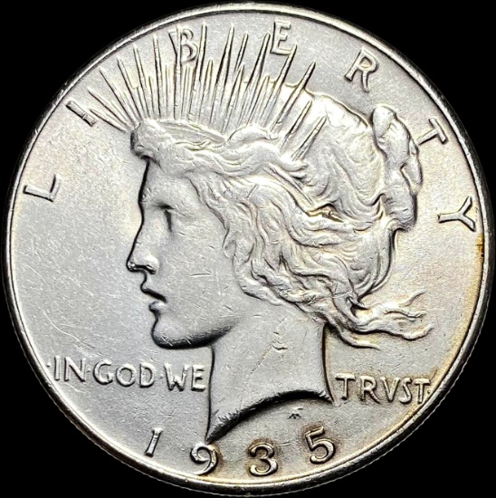 1935 Silver Peace Dollar UNCIRCULATED