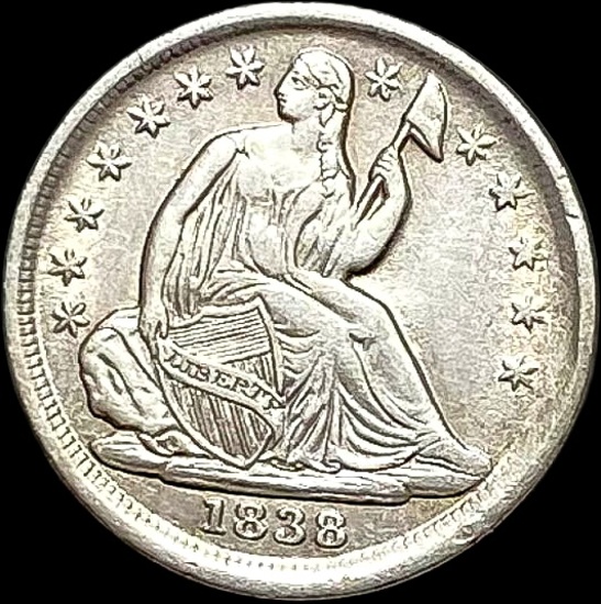 1838-O Silver Half Dime UNCIRCULATED