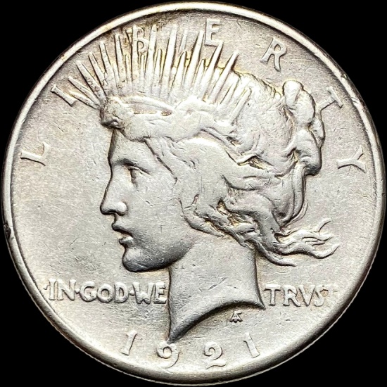 1921 Silver Peace Dollar NICELY CIRCULATED