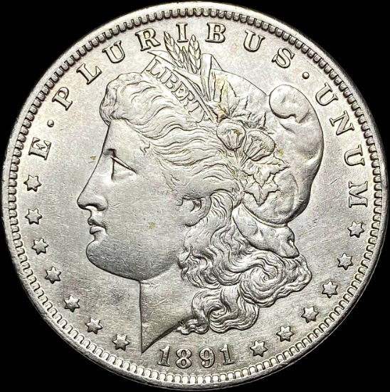 1891-O Silver Morgan Dollar CLOSELY UNCIRCULATED
