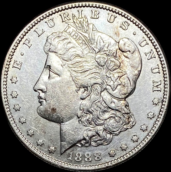 1888-S Silver Morgan Dollar CLOSELY UNCIRCULATED
