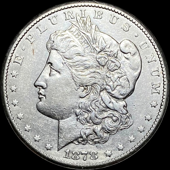 1878-S Silver Morgan Dollar NEARLY UNCIRCULATED