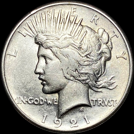 1921 Silver Peace Dollar CLOSELY UNCIRCULATED