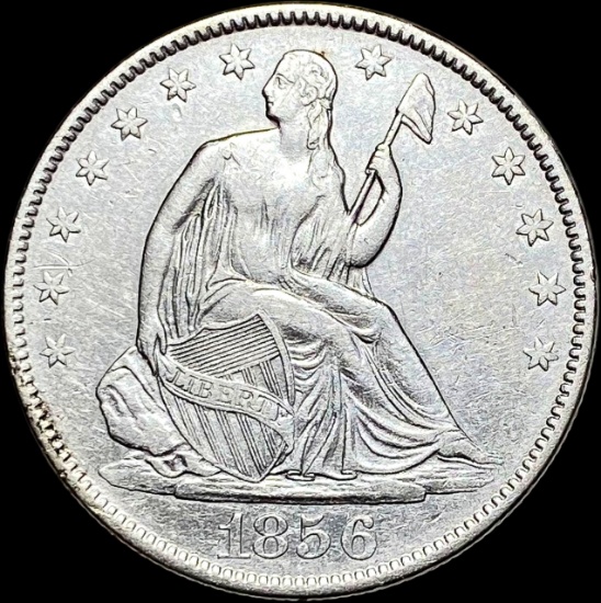 1856-O Silver Half Dollar NICELY CIRCULATED