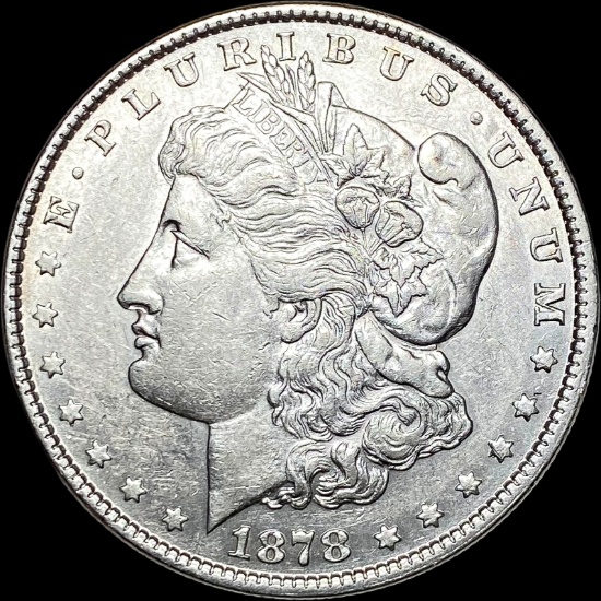1878 Silver Morgan Dollar CLOSELY UNCIRCULATED