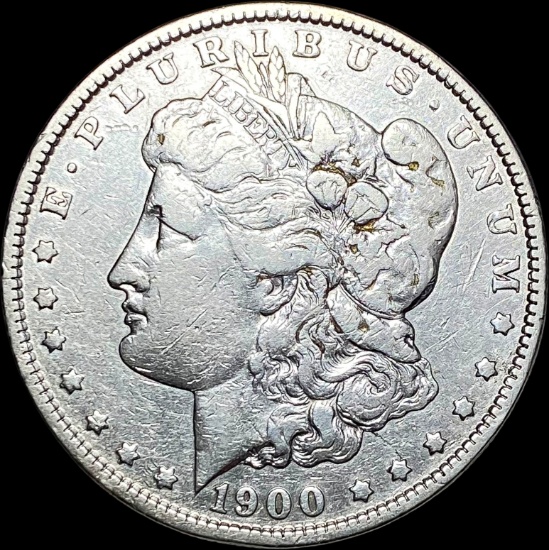 1900-O Silver Morgan Dollar ABOUT UNCIRCULATED
