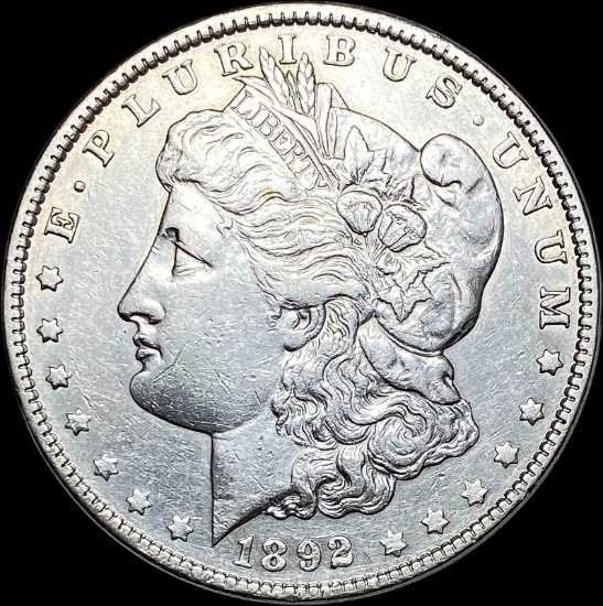 1892-S Silver Morgan Dollar CLOSELY UNCIRCULATED