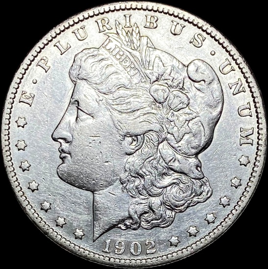 1902-S Silver Morgan Dollar CLOSELY UNCIRCULATED