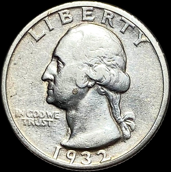 1932-S Silver Washington Quarter CLOSELY UNCIRCULATED