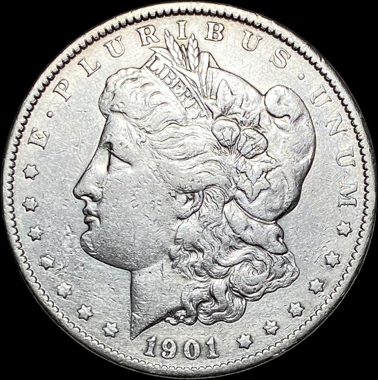 1901 Morgan Silver Dollar NEARLY UNCIRCULATED