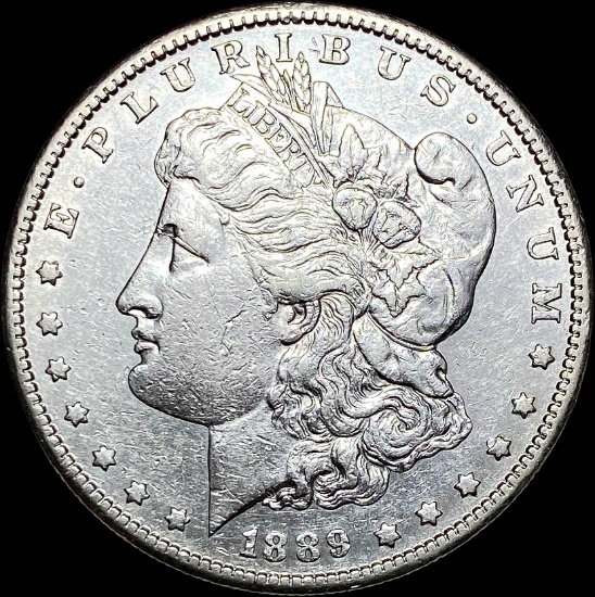 1889-S Silver Morgan Dollar CLOSELY UNCIRCULATED