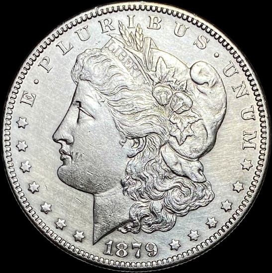 1879-S Silver Morgan Dollar CLOSELY UNCIRCULATED