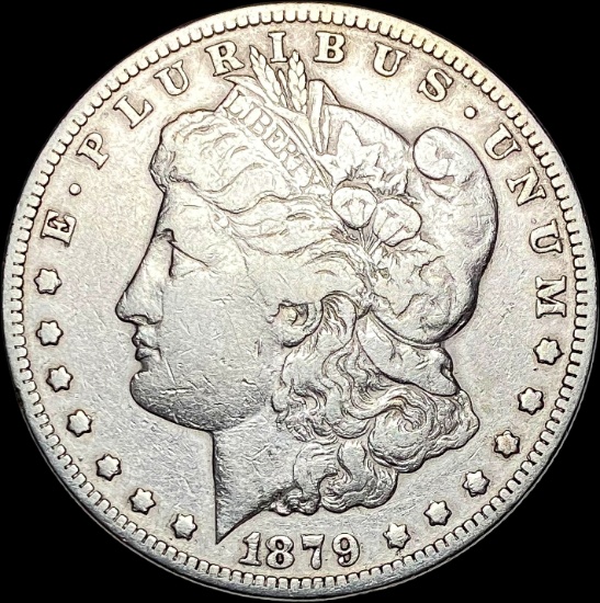 1879-S Silver Morgan Dollar LIGHTLY CIRCULATED