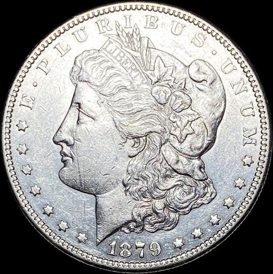 1879-S Silver Morgan Dollar NEARLY UNCIRCULATED