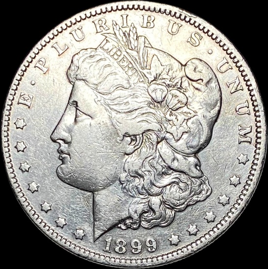 1899 Silver Morgan Dollar NEARLY UNCIRCULATED