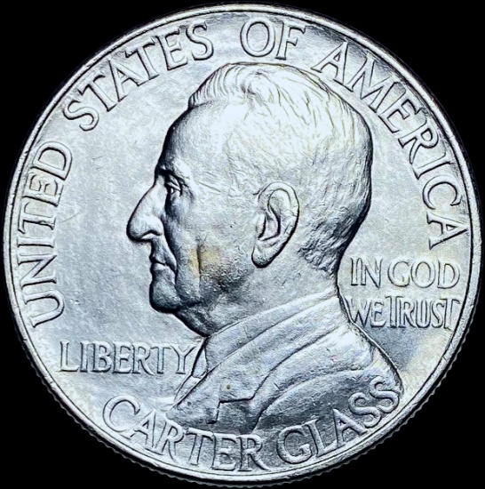 1936 Silver Lynchburg Sesquicentennial Half Dollar CHOICE BU