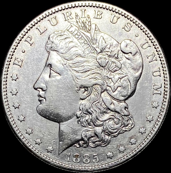 1885-S Silver Morgan Dollar CLOSELY UNCIRCULATED
