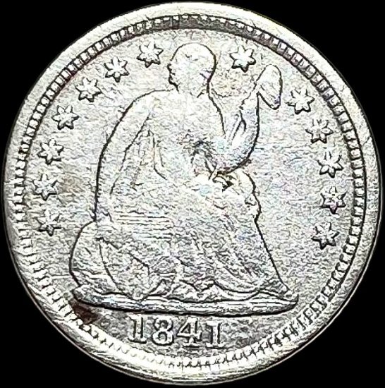 1841-O Silver Half Dime LIGHTLY CIRCULATED
