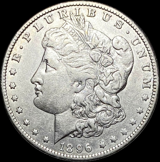 1896 Morgan Silver Dollar NEARLY UNCIRCULATED