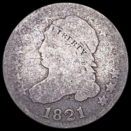 1821 Capped Bust Dime NICELY CIRCULATED NICELY CIRCULATED