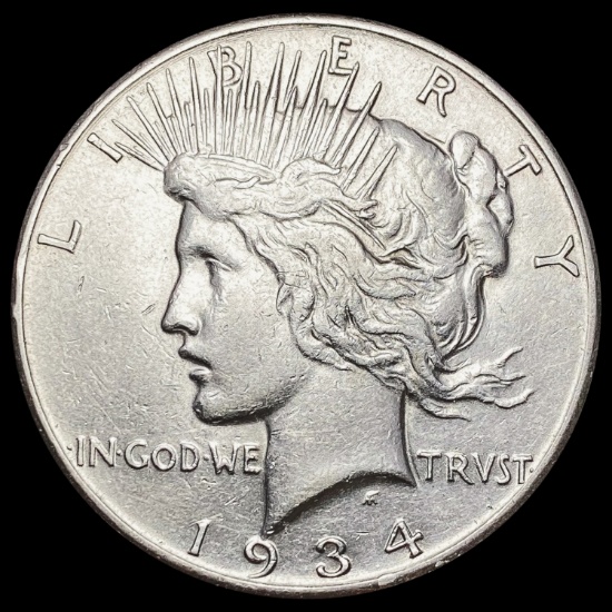 1934-S Silver Peace Dollar UNCIRCULATED