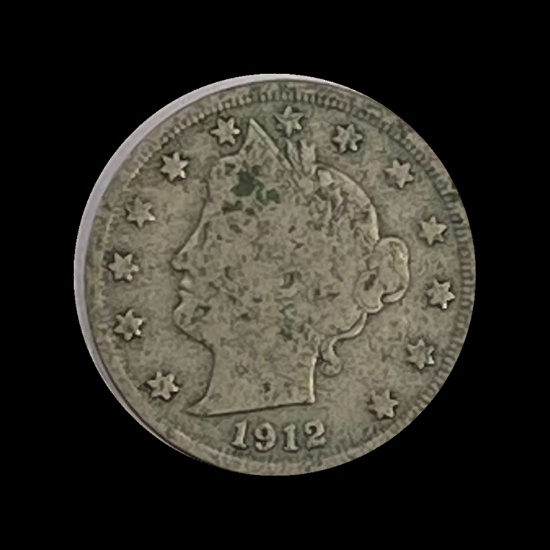1912-S Liberty Victory Nickel LIGHTLY CIRCULATED