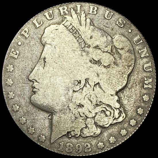 1892-CC Morgan Silver Dollar NICELY CIRCULATED