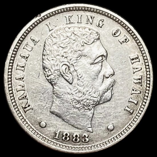 1883 Kingdom of Hawaii Dime CLOSELY UNCIRCULATED