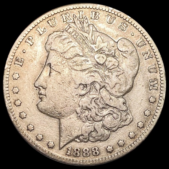1888-S Morgan Silver Dollar LIGHTLY CIRCULATED